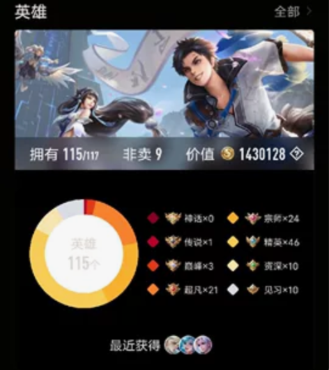 #游戏帐号#q区王者优质账号，可刀 感兴趣...