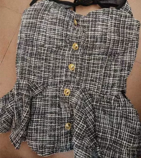 全新全新 吊带背心女秋季小香风粗花呢设计感...