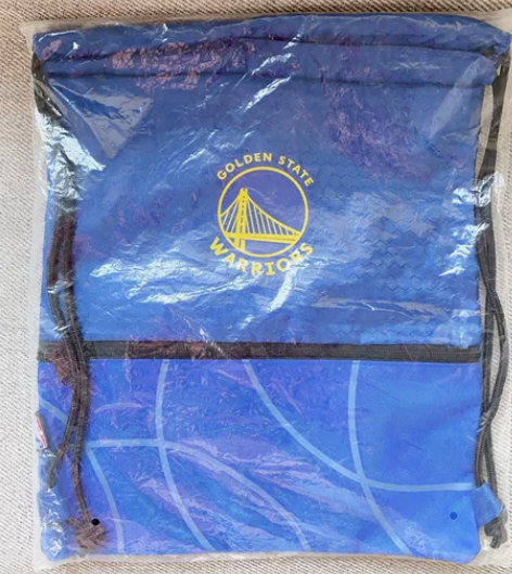 闲置全新背包宝蓝色轻便包篮球包双肩包收纳束...