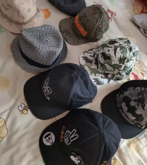 英国Next男童恐龙棒球帽纯棉宝宝印花夏天...