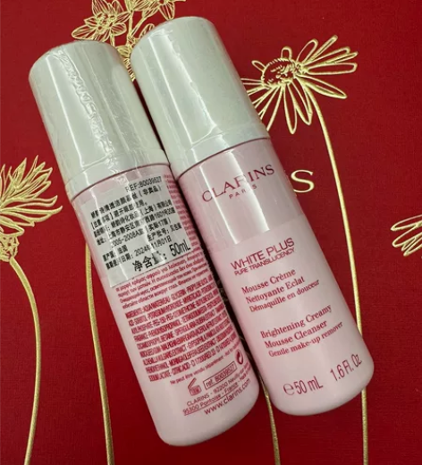 出娇韵诗洁面慕斯50ml，两瓶一组48包邮...