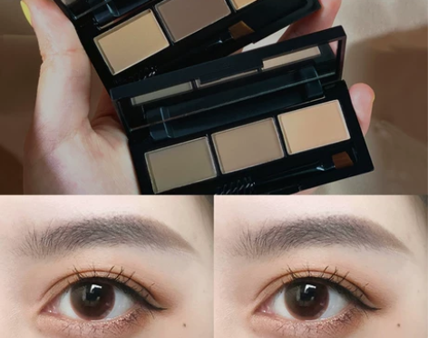 JILL LEEN三色平衡眉粉女防水不易脱...