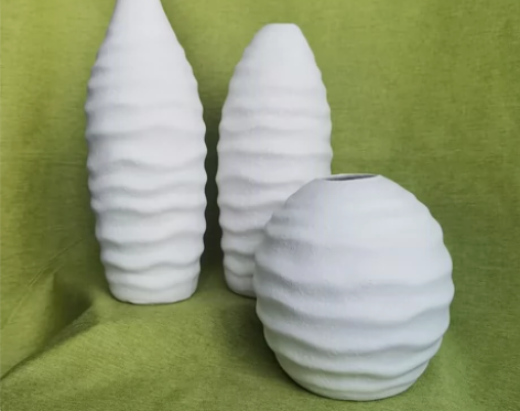 【捡漏】【一套49.9】景德镇白陶瓷干花花...