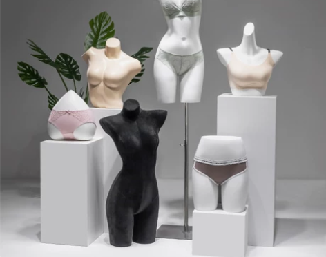 内衣模特道具女装半身橱窗陈列男士内裤文胸罩...