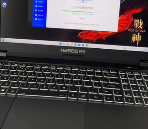 神舟战神z8r5笔记本电脑 成色几乎全新 ...