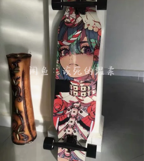 退坑出原价700多 全新DBH专业版滑板长...