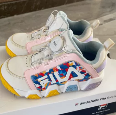 FILA斐乐儿童鞋子 正品 专柜购买29码...