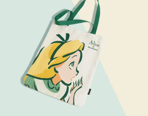 不莱玫迪士尼2021新款帆布包袋单肩包手提...