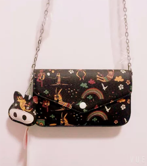 [全新]不莱玫复古链条斜挎包 状态: 全新...