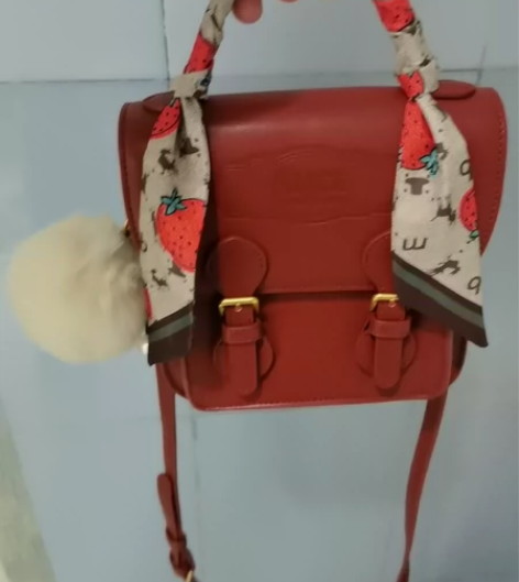 不莱玫邮差包，很百搭，仅背过两次，五金和皮...