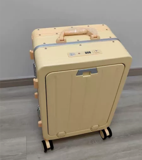 【全新包邮】MIYO新款前开盖铝框宽拉杆行...