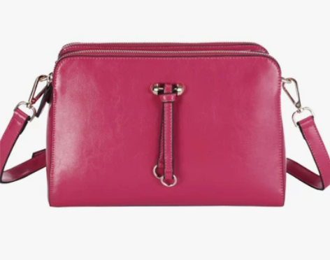 【双11全球狂欢节】somay 牛皮女包2...