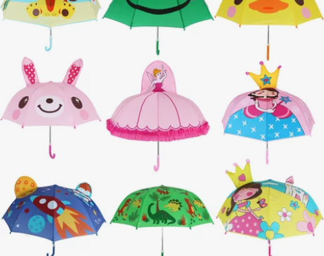 男孩幼儿园可爱卡通伞公主