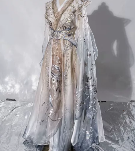 异志阁原创汉服【霁月瑶光】改良魏晋风全套L...