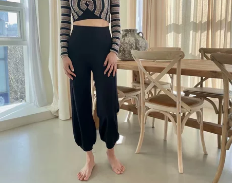 韩国正品routine宽松瑜伽长裤 瑜伽灯...