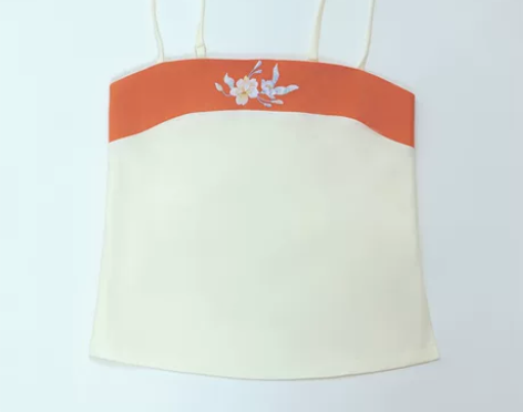 如梦霓裳原创汉服子兮春季女装绣花短褙子织金...