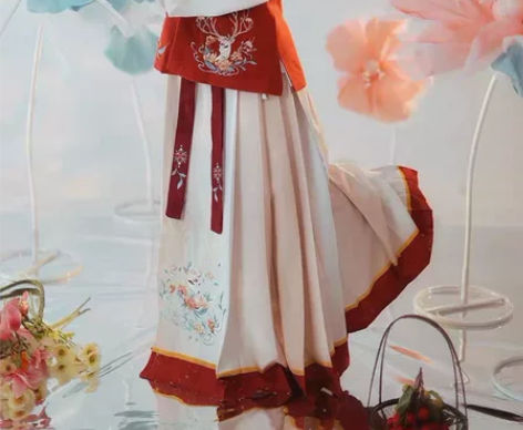 回血耀春——林间鹿原创正品 冬款拜年服 比...