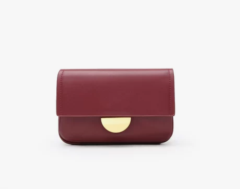 红色小包包 斜挎包 手机包 兜很多 plu...