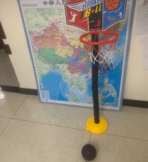 全新幼儿篮球架#幼儿认知玩具 #宝宝室内游...