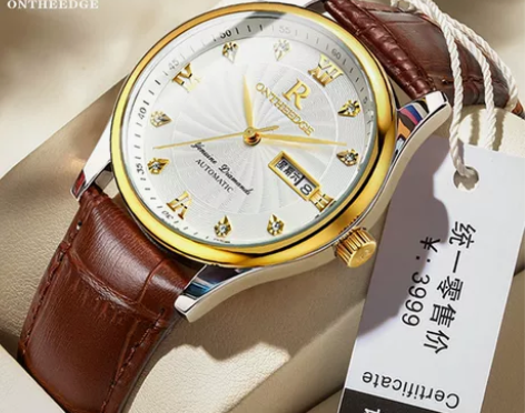 【给米就卖】正品牌超薄手表男士高中学生防水...