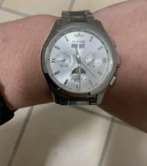 瑞士欧品客 日月款手表 得物正品 诚信经营...