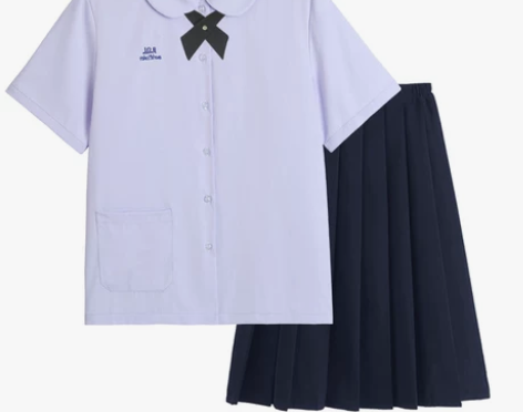 ?泰式泰国校服衬衫女短袖男学院风jk制服高...