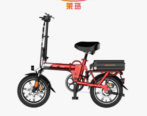 莱珞代驾折叠电动车正品轻便专用14寸小型超...