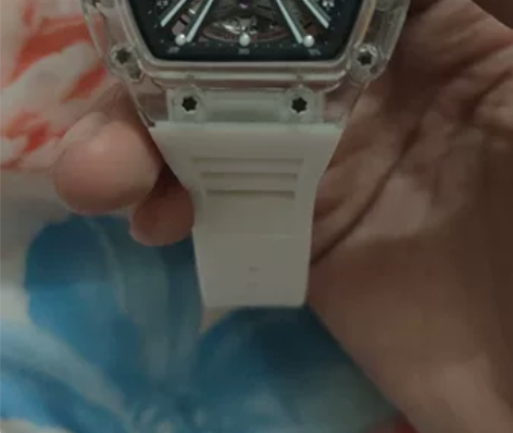 艾浪AILANG 酒桶型机械表背透潮流时尚...