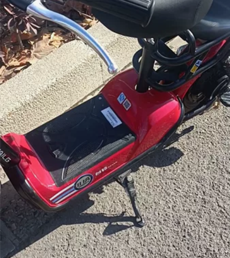 台铃电动车，给孩子买的，她一次都没骑就到别...