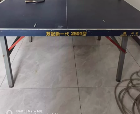 乒乓球桌 六成新 可拆卸折叠#乒乓球进阶装...