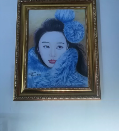 彩铅画的范爷，带框，售出不退不换 感兴趣的...