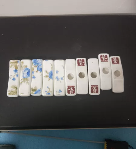 七八十年代瓷器毛笔架筷子架。单价感兴趣的话...