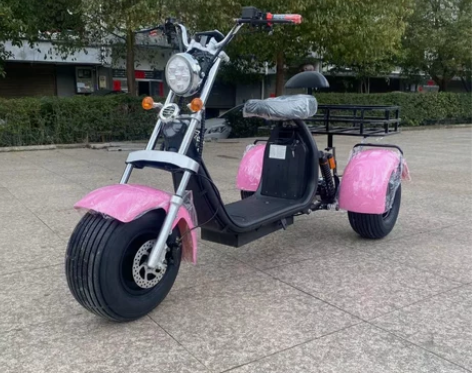 电动车 2022款三轮宽胎电动自行车哈雷电...