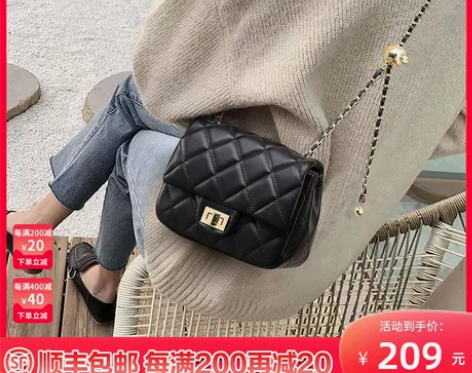 ?Viney包包2022新款潮真皮女包斜挎...