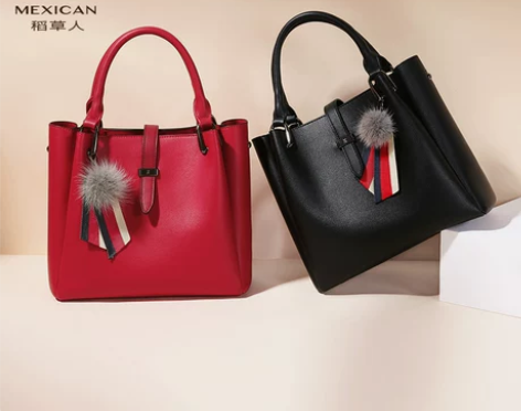 稻草人女包手提单肩包女2020新款韩版潮时...