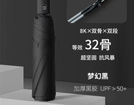 全自动超大号雨伞加大单人加厚加固女晴雨两用...