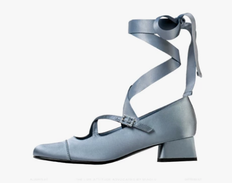 全新！ 38码！！！「妙侣」天鹅之梦~粗跟...