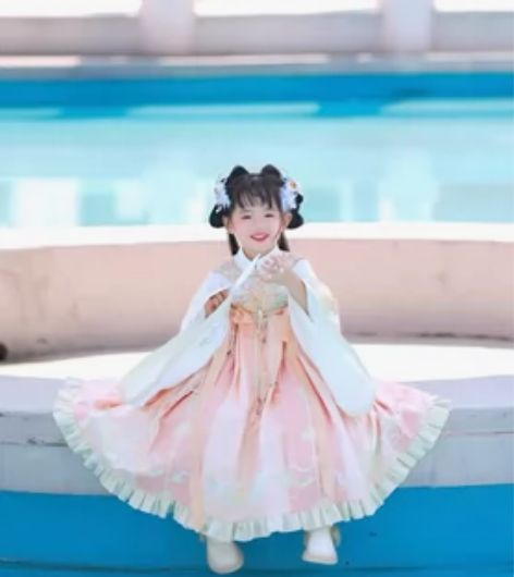 少年游天鹅之梦齐胸襦裙汉服裙130码全新 ...