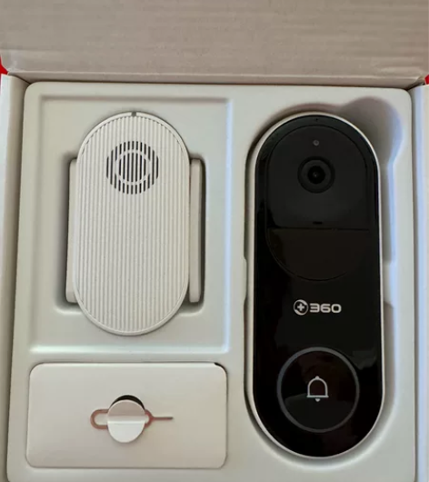 360可视门铃5Pro智能监控家用防盗门镜...