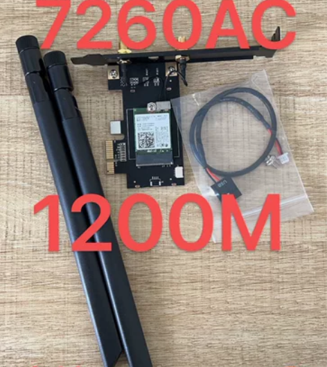 Intel AC 7260台式机PCI-E...