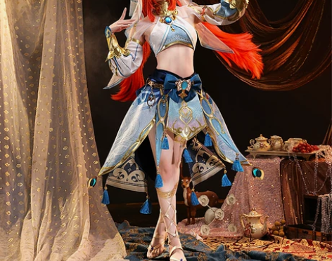 【包邮】三分妄想原神cos服妮露cospl...