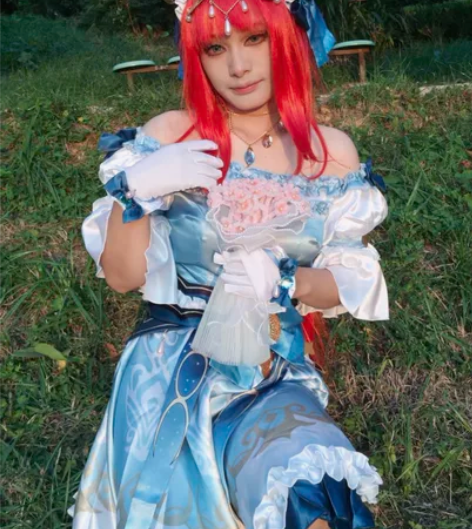 原神cos服 新款妮露卡维日常服联动cos...
