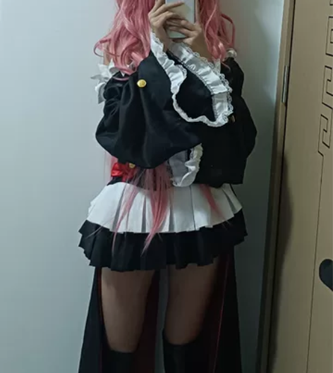 克鲁鲁cos套装 全套 假发有点毛 预售!...