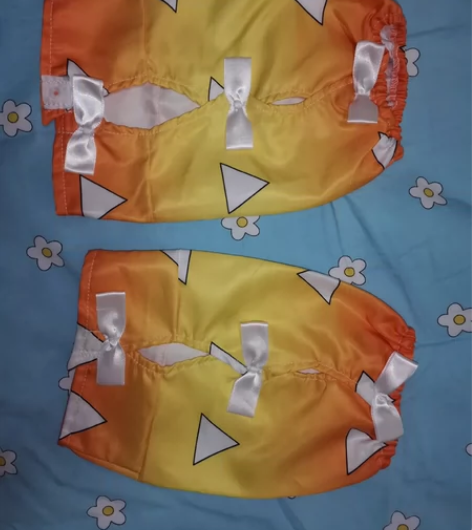 出鬼灭之刃我妻善逸cos服 衣服+披风+腰...