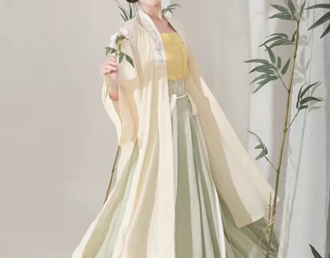 【清风笺】原创宋制汉服三件套。无色差，颜色...