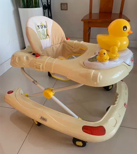 婴儿学步车 可折叠 防o型腿 带音乐多功能...