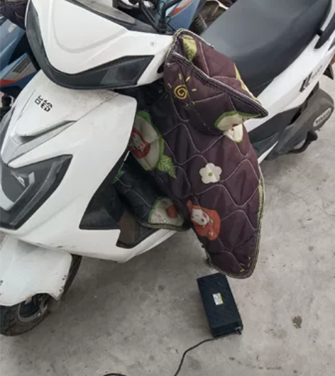 台铃电动车72v32a电池用了大半年，能跑...