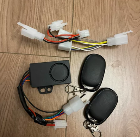 电动车防盗器报警双遥控36v-48v包邮台...