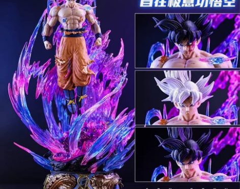 七龙珠手办 LS自在极意功白发孙悟空觉醒