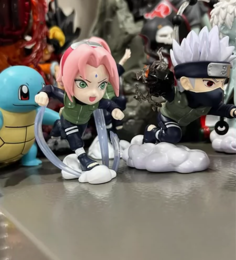 全新泡泡玛特“火影忍者”系列盲盒手办 忍战...